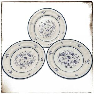 Newcor Plates 7.5” 1986 Stoneware 680 Villa (set of 3) Vintage